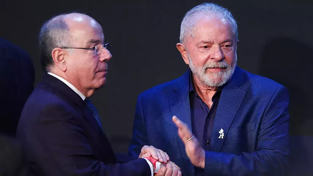 Canciller Vieira y Lula