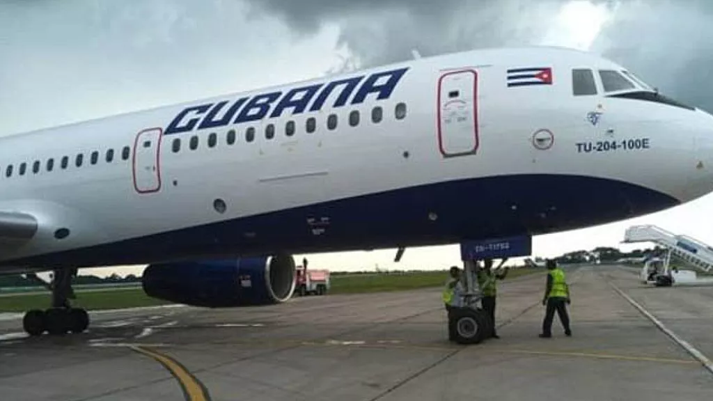 Cubana de Aviación en el Aeropuerto