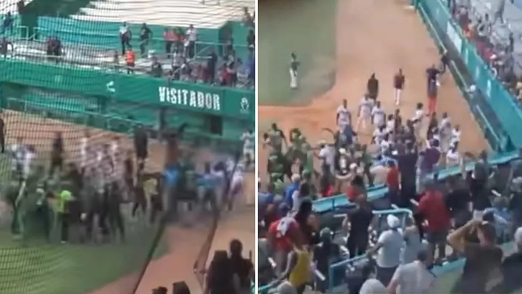 Pelea en estadio de Cienfuegos contra los árbitros