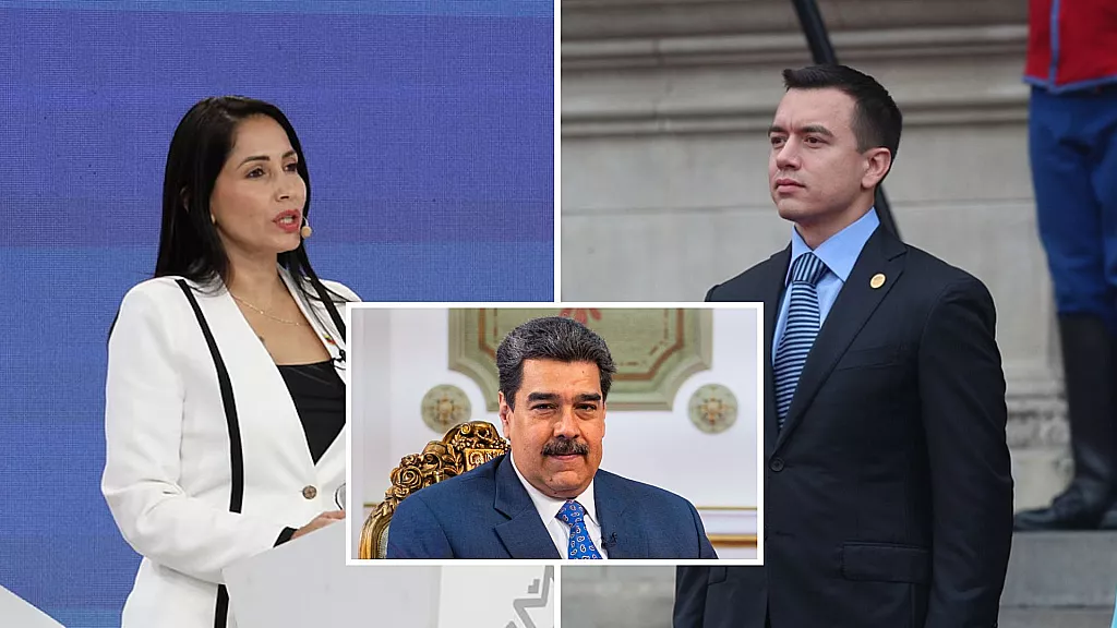 La candidata Luisa González dijo que reconocerá a la dictadura de Maduro si gana las elecciones de Ecuador