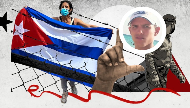 Preso político del 11J, Marlon Brando Díaz Oliva