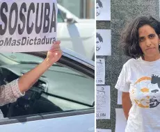 Omara Ruiz y Anamely Ramos, activistas por la democracia desterradas de Cuba