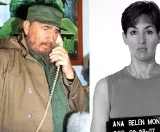 Fidel Castro y Ana Belén Montes