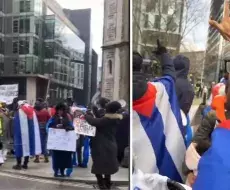 &quot;Nunca más. Juicio a la dictadura castrista&quot;: activistas cubanos exigen en Londres libertad para presos políticos