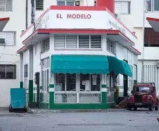 Gasolinera en La Habana.