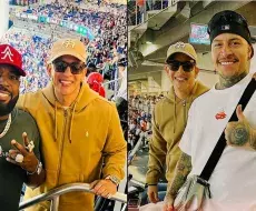 Reguetoneros cubanos se encuentran a Daddy Yankee en el Clásico de Béisbol