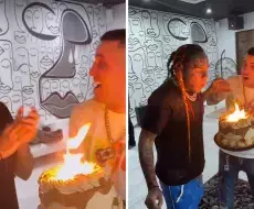 Tekashi 6ix9ine celebró su cumpleaños junto al cubano Lenier Mesa, ¡con mariachis y todo!