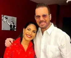 Haydée Milanés y Willy Chirino en Miami.