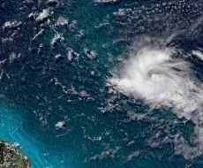 Imagen referencial de tormenta en el Caribe