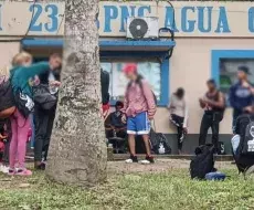 Migrantes detenidos en Guatemala