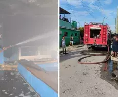 Incendio en establecimiento comercial de La Habana