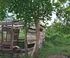 Casa de campesino en Pinar del Río tras el huracán Idalia