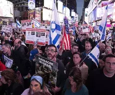 Multitudinaria Manifestación en Nueva York en apoyo a Israel y por la liberación de rehenes en Gaza