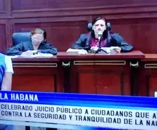 Juicio público contra tres cubanos