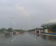 Lluvias fuertes en La Habana