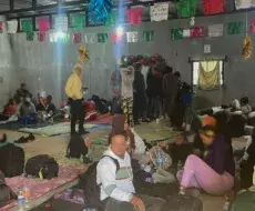 Migrantes detenidos en México