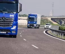 Camiones del Grupo Mazo en España