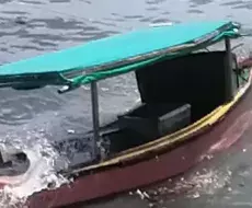 La balsa fue encontrada en la costa de Isla Mujeres, cerca de la península de Yucatán